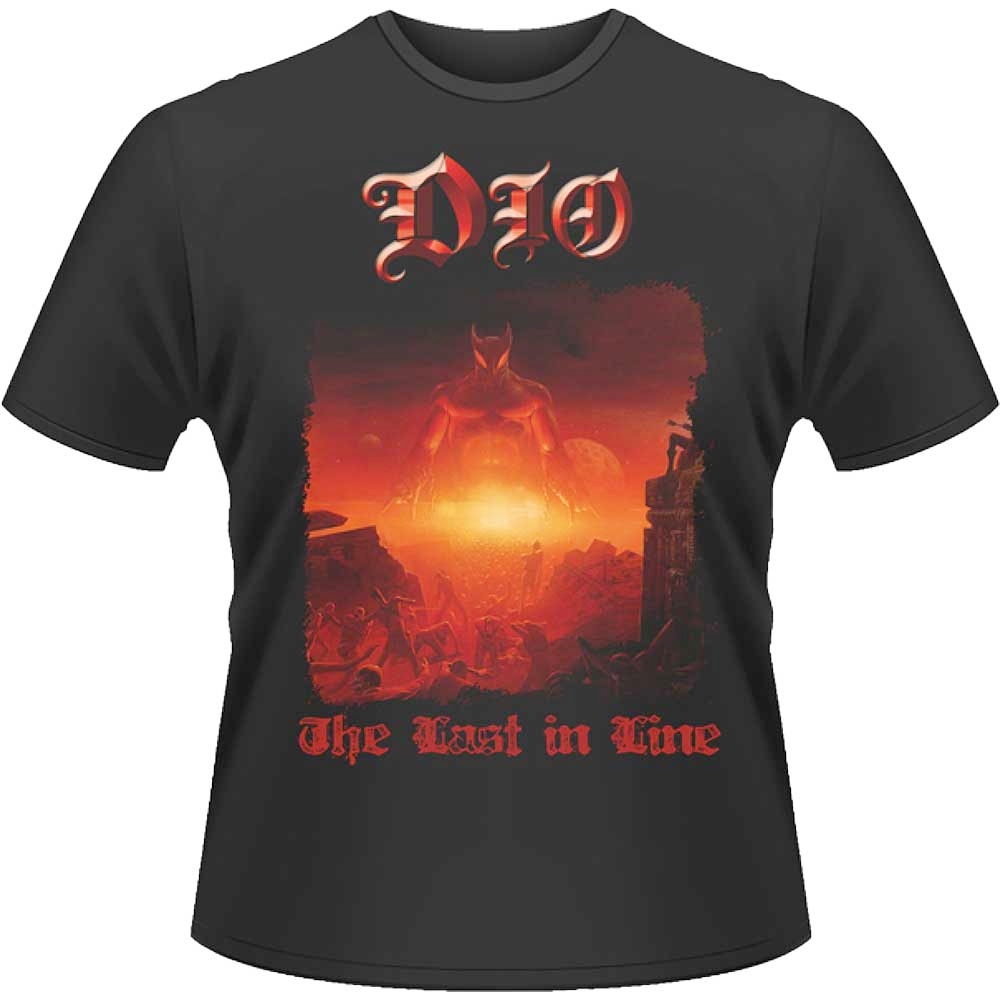 Dio - Last In Line Heren Tshirt - Zwart